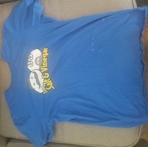 Blue short sleeve tee shirt